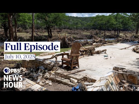 PBS News Hour live episode, July 10, 2025