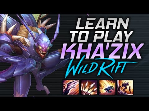The Ultimate Beginner's Guide to Kha'Zix in Wild Rift (Runes, Builds, Combos)