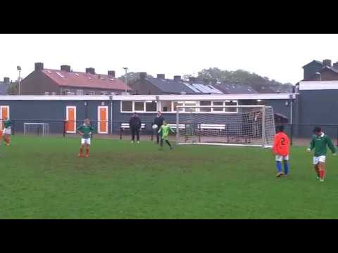 Angeren jo11-1 vS Elistha jo11-2 zaterdag 15 oktober 2016