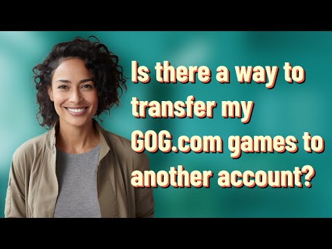 Is there a way to transfer my GOG.com games to another account?