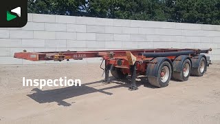 Semiremorcă pentru transport containere Renders R0C16.30 de vânzare - Imagine 4 | Autoline MD Semiremorcă pentru transport containere Renders R0C16.30 | Imagine 4 - Autoline