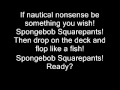 Spongebob Squarepants Theme Song Lyrics