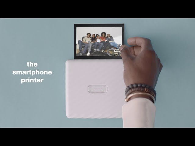 Vidéo FUJIFILM INSTAX LINK WIDE WHITE