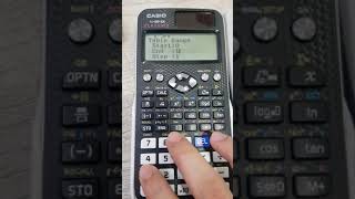 Trigonometric graphs in Calculator