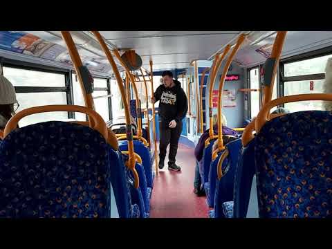 Amazing Voith & Thrash! 18175 GX54DVU Stagecoach East Kent Dennis Trident