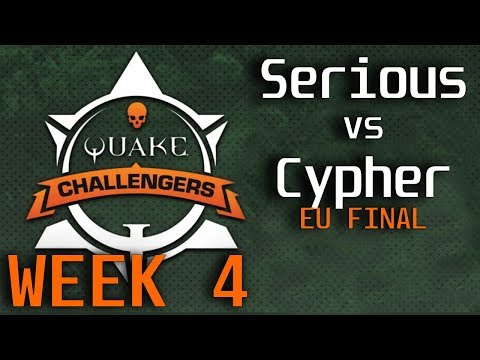 Serious vs Cypher (FINAL) QUAKE CHALLENGERS EU/CIS week 4 (casted by Zoot)