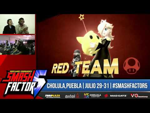 SF5 Smash 4 Doubles - MR.R & DT DABUZ Vs. KUB4444 & TONI - SSB4 Exhibition - Smash Wii U