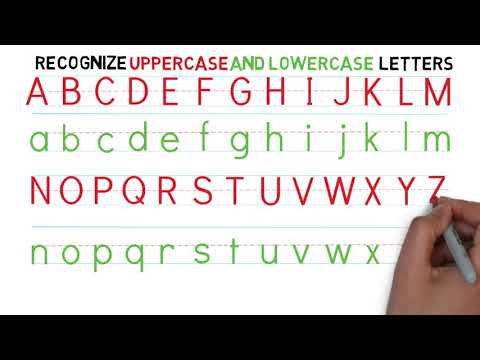 Identify Uppercase and Lowercase Letters