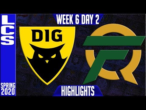 DIG vs FLY Highlights | LCS Spring 2020 W6D2 | Dignitas vs FlyQuest