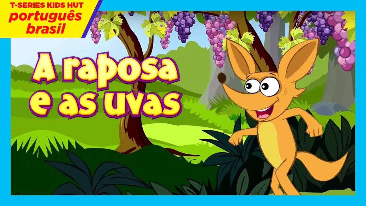 A raposa e as uvas - a história das uvas azedas