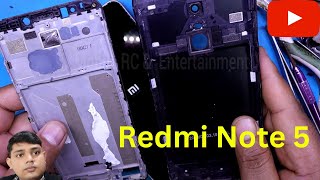 Mi Note 5 Back Panel Medile Frame Change | Mi Note 5 Body Change | Mi Note 5 All Restore