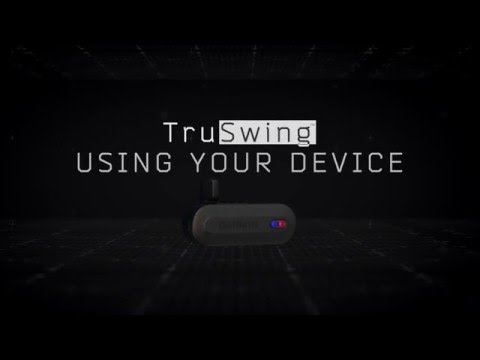 TruSwing golf swing sensor - Using Your Device (English)