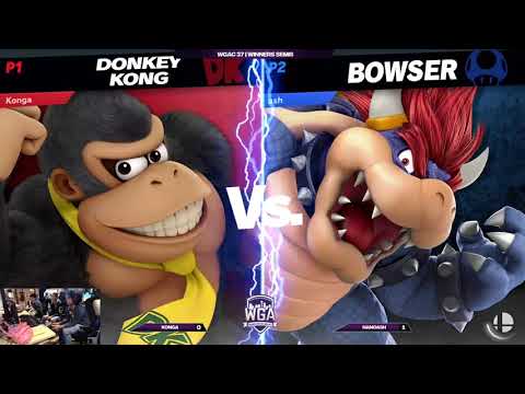 Konga (Donkey Kong) vs. Nanoash (Bowser) - WGA Colosseum 37 - Winners Semis
