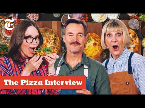 Tina Fey, Will Forte and Kerri Kenney-Silver: The Pizza Interview | NYT Cooking