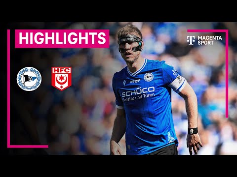 DSC Arminia Bielefeld - Hallescher FC | Highlights 3. Liga | MAGENTA SPORT