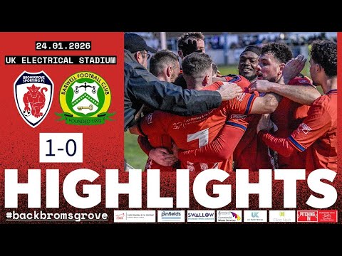 A Shaw thing! | Bromsgrove Sporting 1-0 Barwell