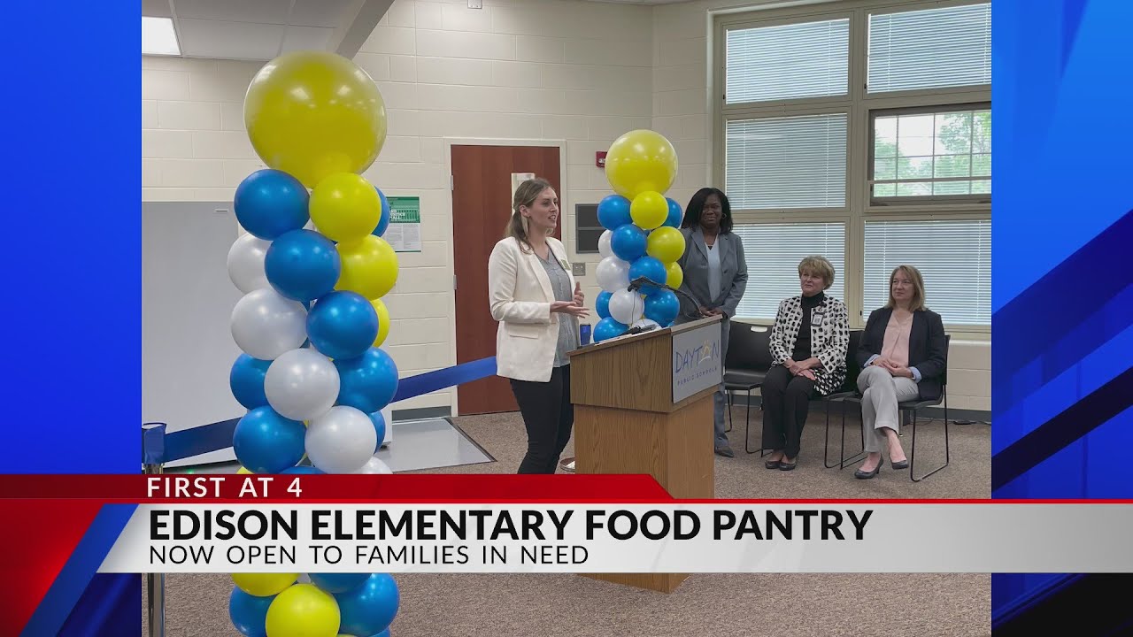 Edison Elementary opens food pantry for students