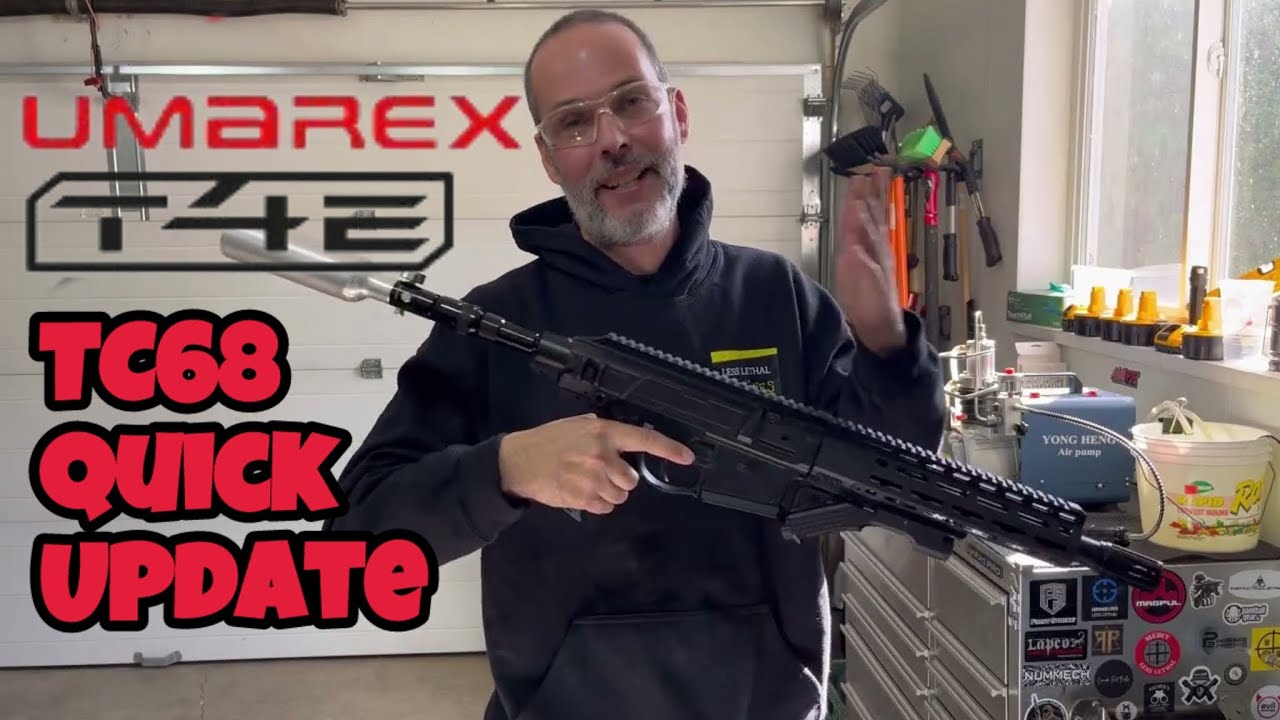 Umarex T4e TC68 | Pre-Drilled Regulator Test