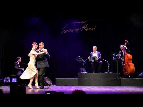 "La trampera" (Anibal Troilo) en Homero Manzi trio norberto vogel, bailan Antonela y Raul