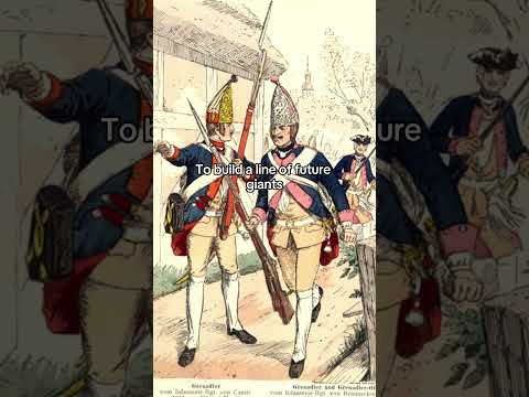 Potsdam Giants During King Frederick William I of Prussia’s Reign #weirdhistory #militaryhistory