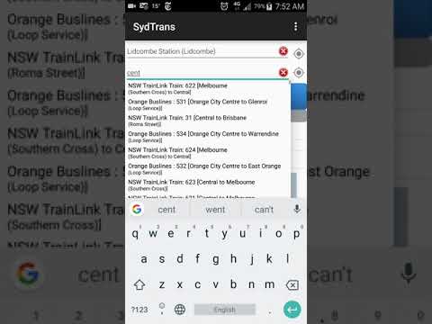 Sydney Trains/Transport