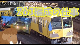 【ゆっくり茶番】西武鉄道のマンモス 新101系263編成のお仕事