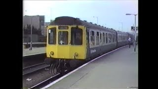 preview picture of video 'Trains In The 1980's   Leeds, Sheffield & Derby Summer 1988'