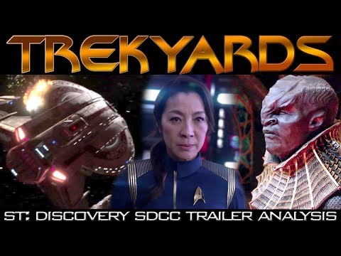 ST: Discovery SDCC Trailer - Full Analysis/Review (Trekyards)