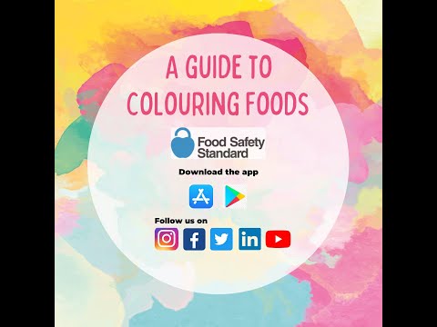 A guide to colouring Foods