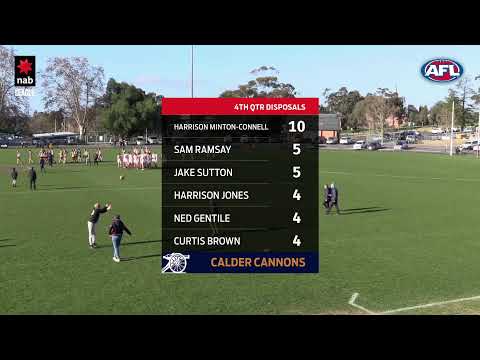 NAB LEAGUE 2019: Round 14 - Bendigo v Calder (Full Game)