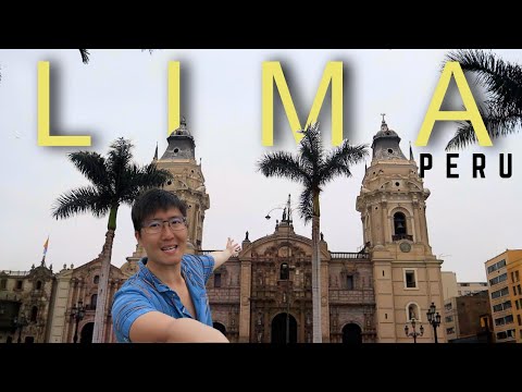 LIMA PERU 🇵🇪 - HISTORIC CENTER + PORT OF CALLAO! ⛪ Cathedral of Lima + Plaza de Armas in Lima, Peru!