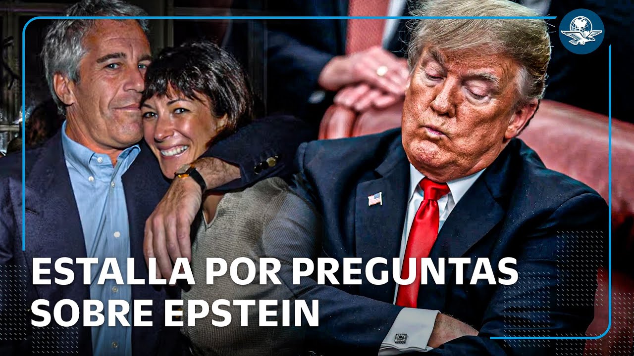 Tensión en la Casa Blanca: Trump estalla por cuestionamientos sobre Epstein