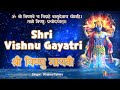 श्री विष्णु गायत्री मंत्र | Vishnu Gayatri Mantra | श्री हरि 