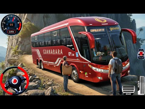 New Bus Simulator 2026 - Offroad Impossible Road Bus Driving - Bus Game Android Gameplay