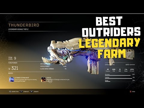 Outriders | Best Legendary Weapon Farming Guide