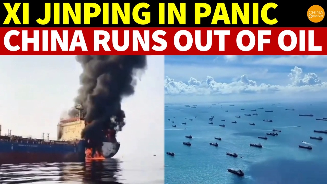 Xi Jinping in Panic, China Runs Out of Oil! Hundreds of Tankers Trapped in Hormuz, Qatar Cuts Supply