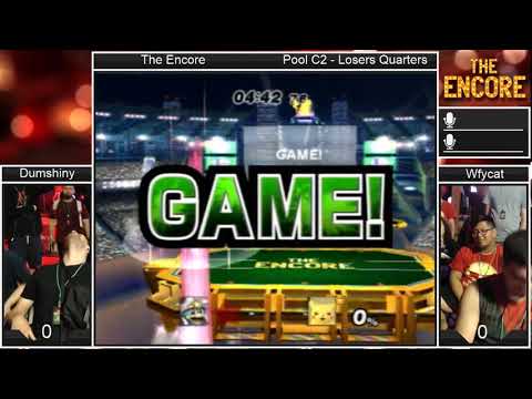 The Encore Pools - Dumshiny (Dedede) vs Wfycat (Mewtwo)