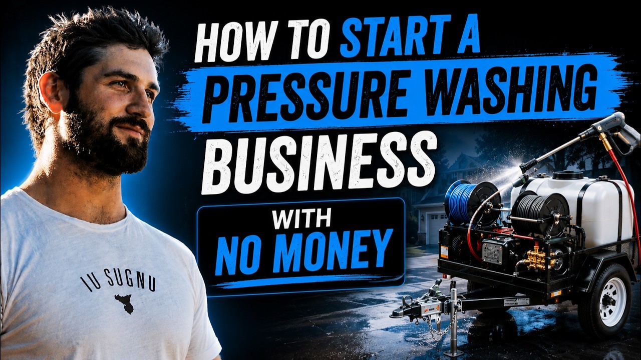 How to Start a Pressure Washing Business With No Money