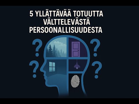 Video: Estynyt persoonallisuushäiriö – lyhyt tietoisku