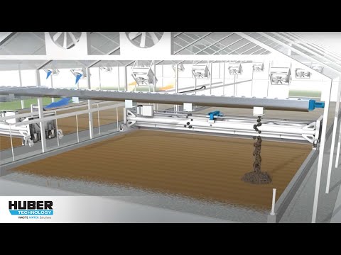 Animation: HUBER Sludge Turner SOLSTICE®