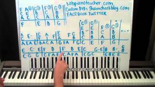 Weekend in New England Piano Lesson part 1 Barry Manilow