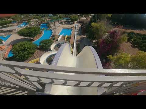 KAMIKAZE WATERSLIDE AT FASOURI WATERPARK CYPRUS