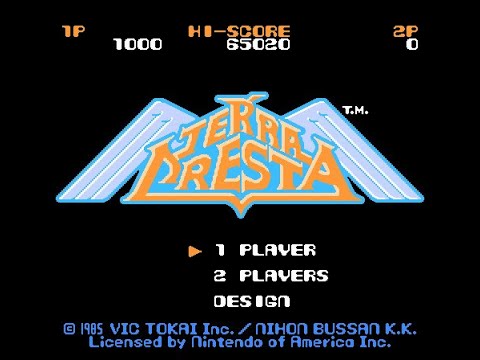 Terra Cresta Review for the NES by John Gage