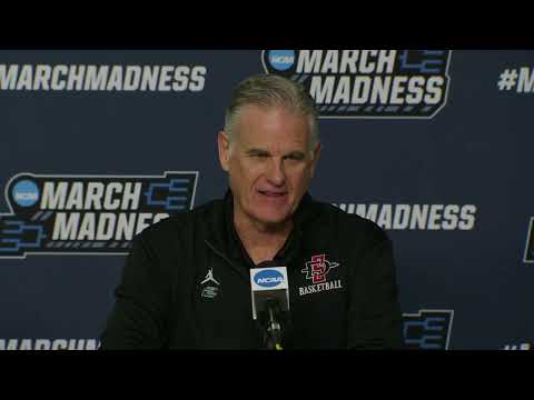 SDSU MEN'S HOOPS: BRIAN DUTCHER, TREY PULLIAM & MATT BRADLEY POSTGAME vs. CREIGHTON