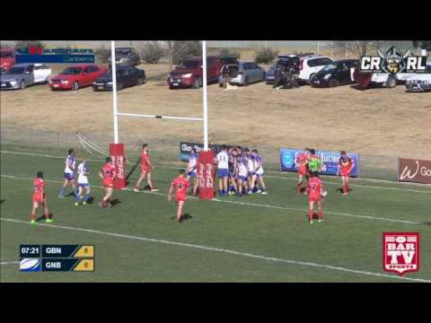 2017 Canberra RL  Round 15 1st Grade - Goulburn Workers Bulldogs v Gungahlin Bulls