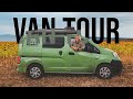 ULTIMATE STEALTH CAMPER VAN TOUR Nissan Nv200 Self Build Converted Walk Through