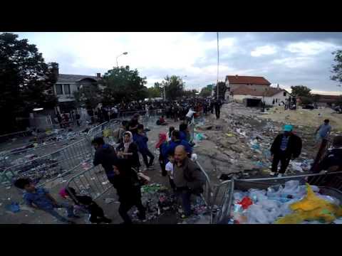 Refugjatet në Preshevë 04.10.2015