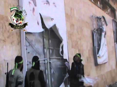 جولة ميدانية مع مقاتلي لواء أحباب الله داخل مدرسة الشرطة في ريف حلب