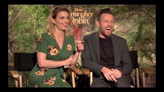 CHRISTOPHER ROBIN Interviews: Ewan McGregor, Hayley Atwell, Marc Forster video