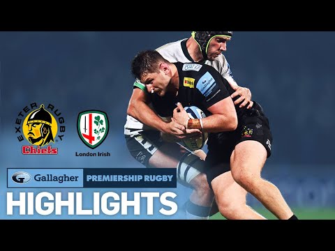 Exeter v London Irish - HIGHLIGHTS | Hard Fought Win at Sandy Park! | Gallagher Premiership 2022/23